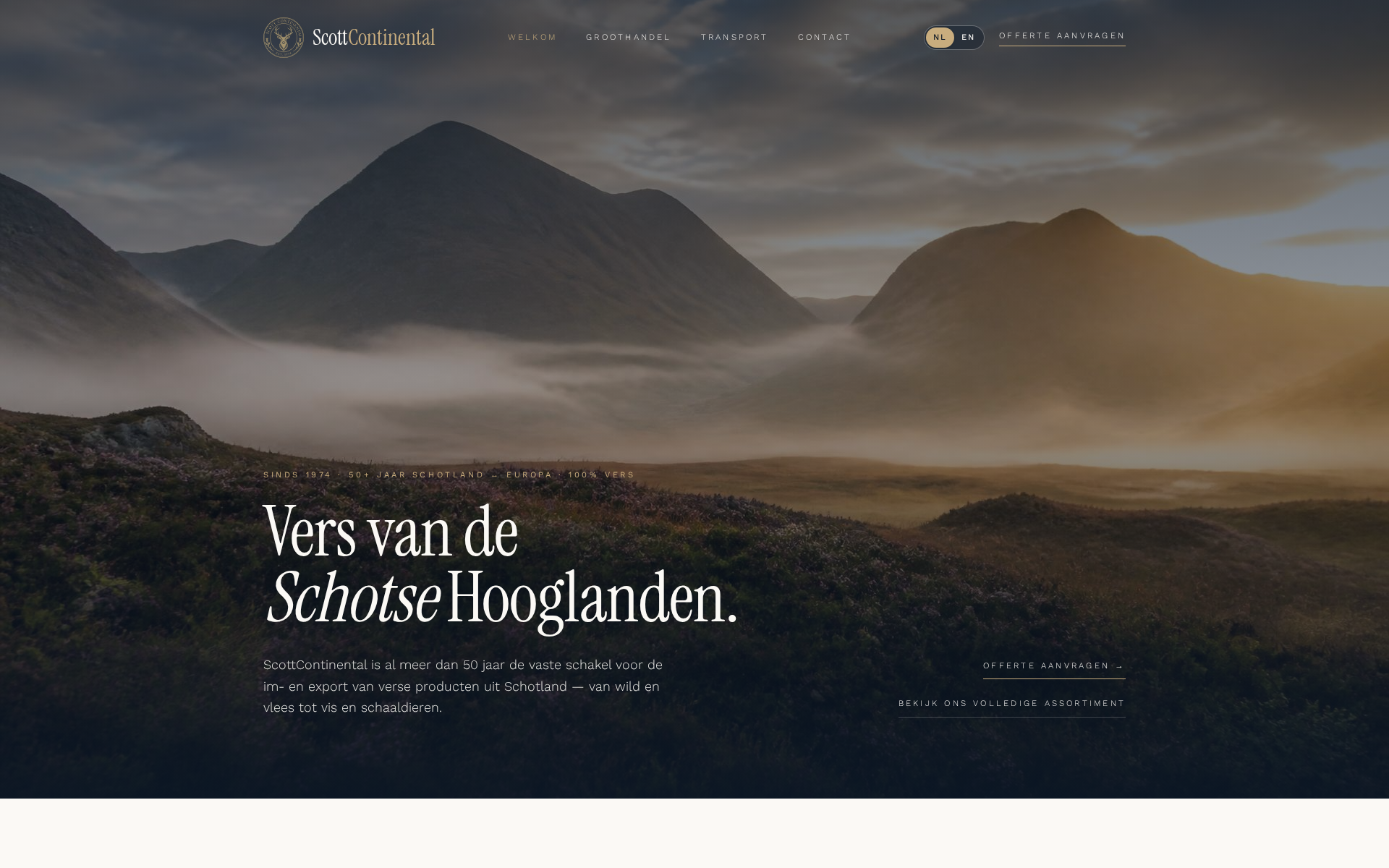 Scott Continental — website built by NextBuild